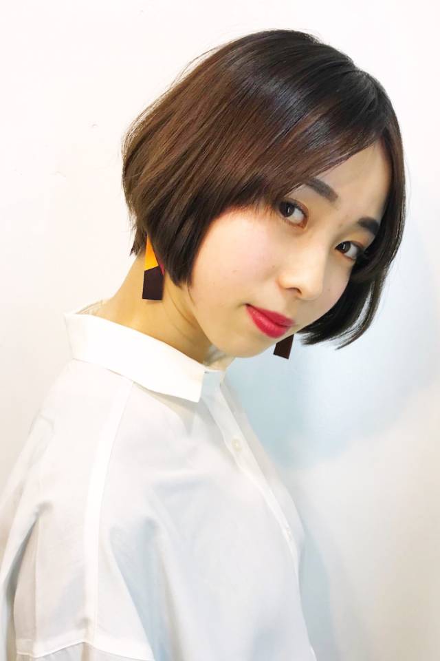 ショートヘアスタイル  KHAKI