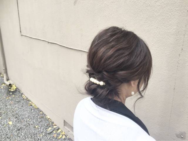ヘアアレンジヘアスタイル  ヘアアレンジ 簡単アレンジ 簡単ヘアアレンジ ボブ