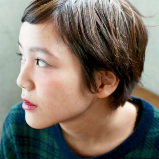 ショートヘアスタイル  表参道 ラフ ショート マッシュショート ショートマッシュ 外国人風 イルミナカラーオーシャン nalupuloaohana