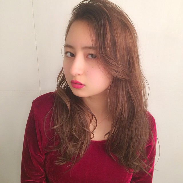 セミロングヘアスタイル  阿部吉晃 かきあげバング 外国人風 モテ 愛され 表参道 青山