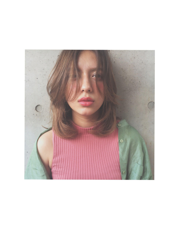 ヘアアレンジヘアスタイル  ponnpaポンパドール ヘアセット カラー mod's hair nakameguro