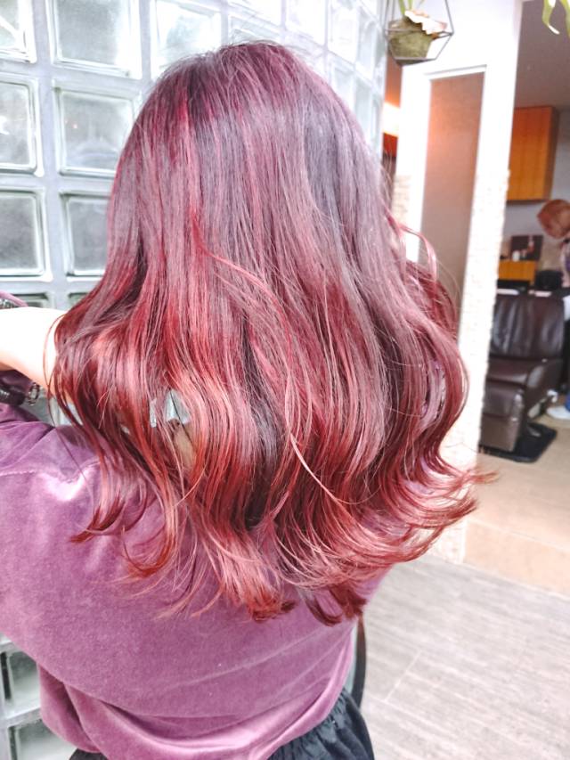 セミロングヘアスタイル  salon dakota