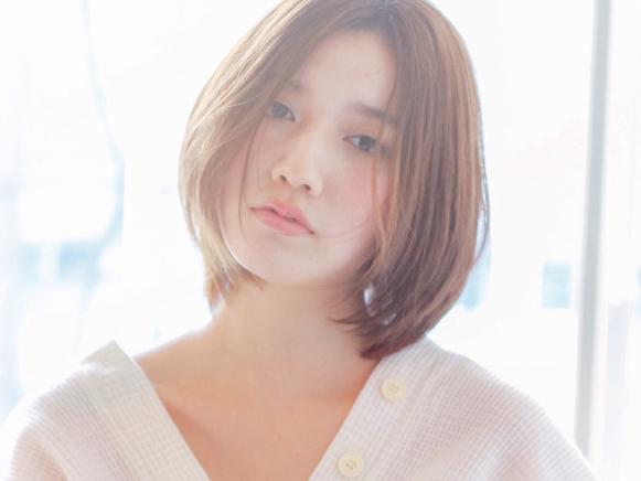セミロングヘアスタイル  鈴木茜 無造作 透明感 ナチュラル 外国人風 ドライ 中目黒 代官山 roma