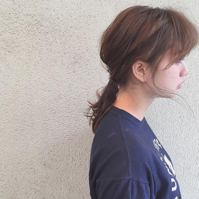 ミディアムヘアスタイル  ACQUA omotesando