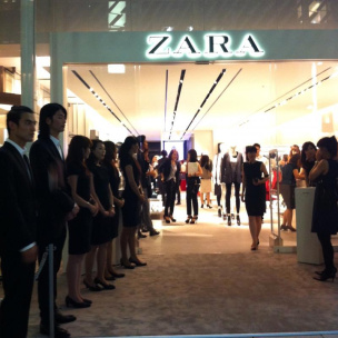 ZARA 銀座店ストアオープニング & 2012秋冬 BABYコレクション