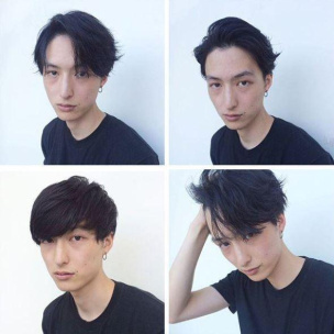 【メンズ】前髪(バング)の分け方・流し方の種類！セットを変えて男前度アップ。
