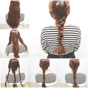 少しだけおしゃれな髪型に。すぐできる簡単ヘアアレンジ6選