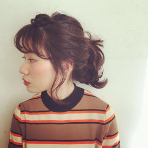 秋の髪色は「こっくりブラウン」で美少女度UP♪暖色系ヘアカラーカタログ