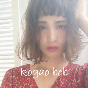 面長に似合うボブヘアの髪型。可愛い「小顔ボブ」みつけた♡