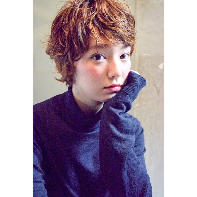 ショートヘアスタイル  徳田誠也 ウェット ナチュラル ボーイッシュ カジュアル 立川