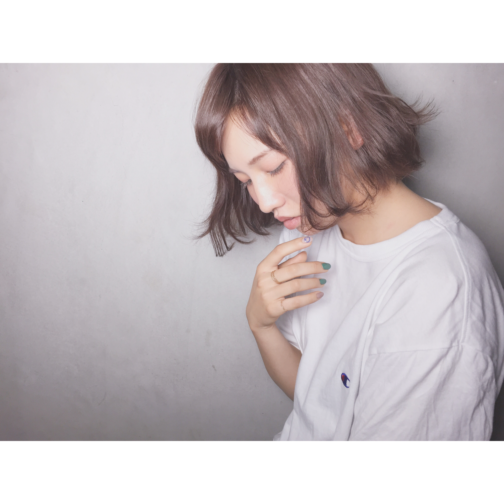 ボブヘアスタイル  柔らかボブ BLESS hair-salon