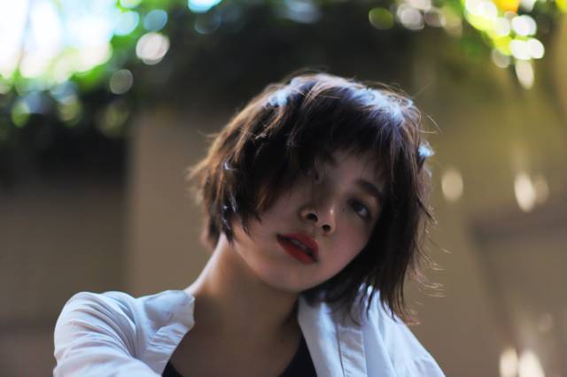ロングヘアスタイル