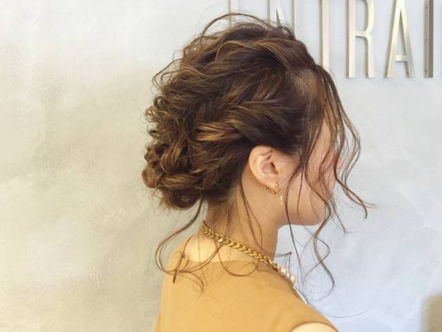ヘアアレンジヘアスタイル  ENTRAIDE・hairdesignstudio