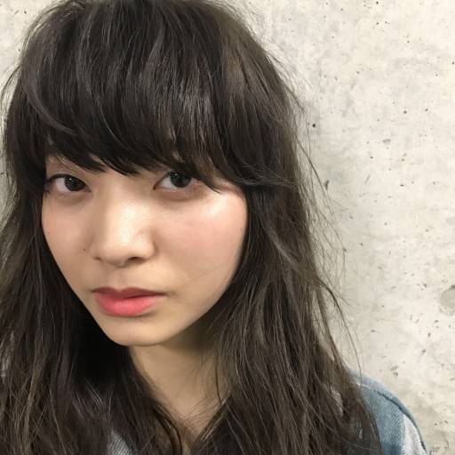 ヘアアレンジヘアスタイル  スカジャン おだんご ハーフアップ 無造作 ラフ ショートバング 眉上バング