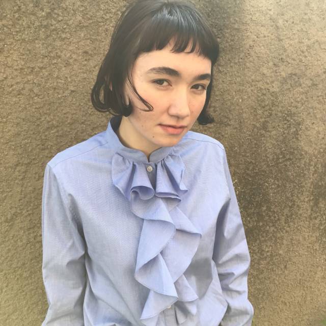 ロングヘアスタイル  people