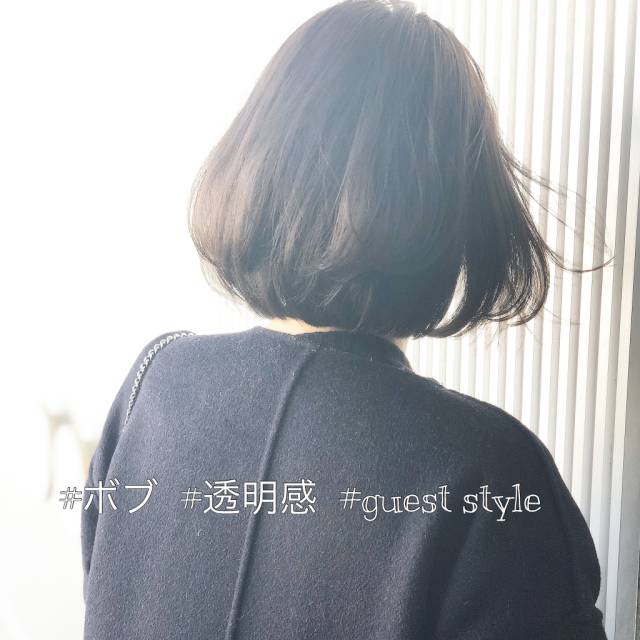 ミディアムヘアスタイル  depart 南青山店