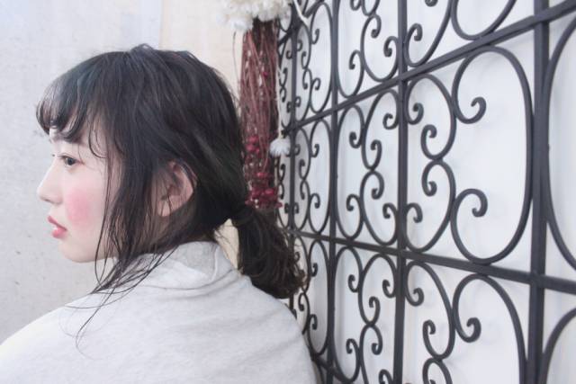 ロングヘアスタイル  roma