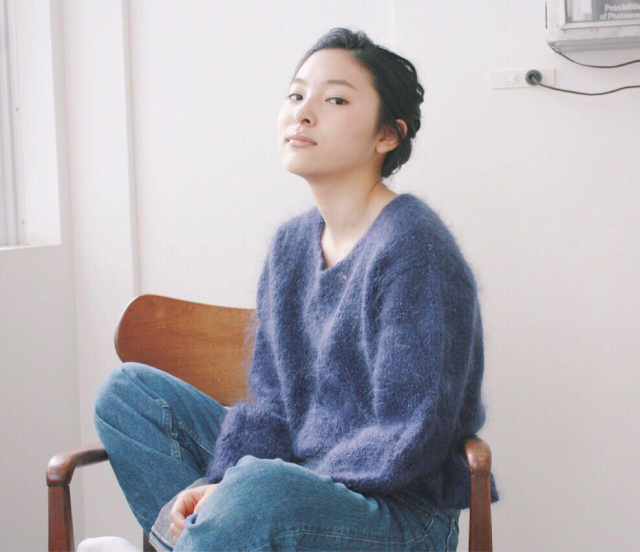 ヘアアレンジヘアスタイル  編みこみ 黒髪 デニム ラフ