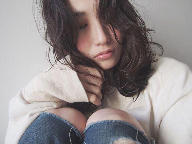 ミディアムヘアスタイル  depart 南青山店