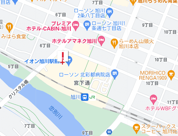 ジンズ　イオンモール旭川駅前店のアイコン