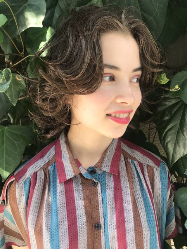 ショートヘアスタイル  高田亮助 ダークトーン おフェロ ナチュラル モテ 福岡 大名 kchiara