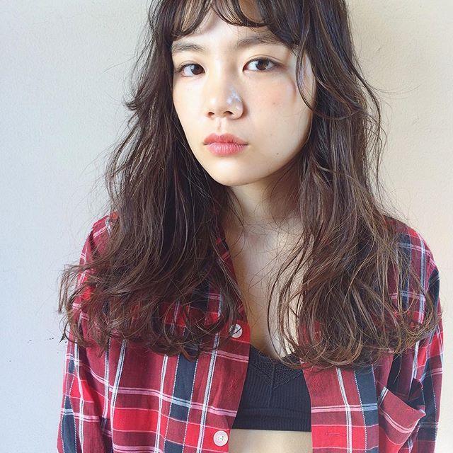 セミロングヘアスタイル  Hygge