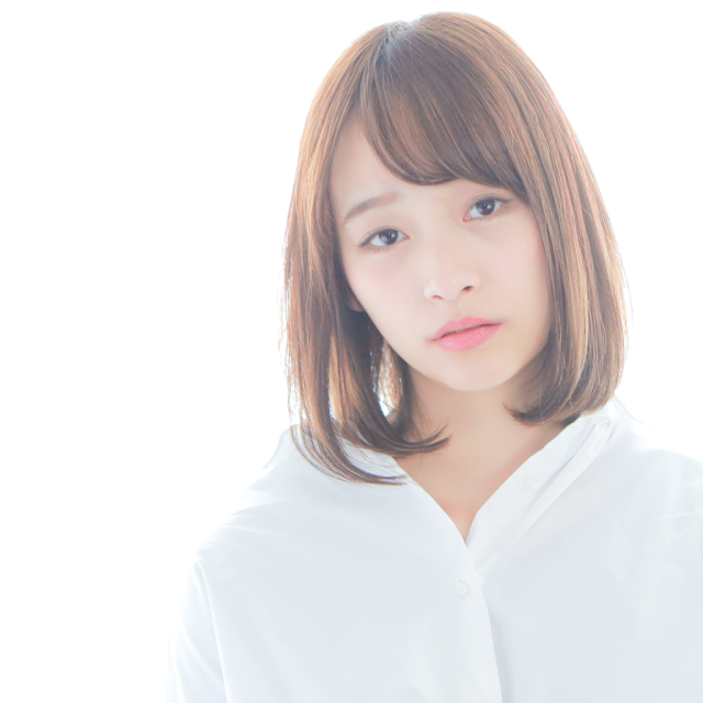 ボブヘアスタイル  ヘアーサロン　Loufreasy アッシュ ナチュラル ボブ 外国人風 ワンカール ストレート ナチュラルストレート ストレートボブ 髪質改善 デニム アンニュイ 無造作 イルミナカラー 大人かわいい 抜け感 透明感 ロブ
