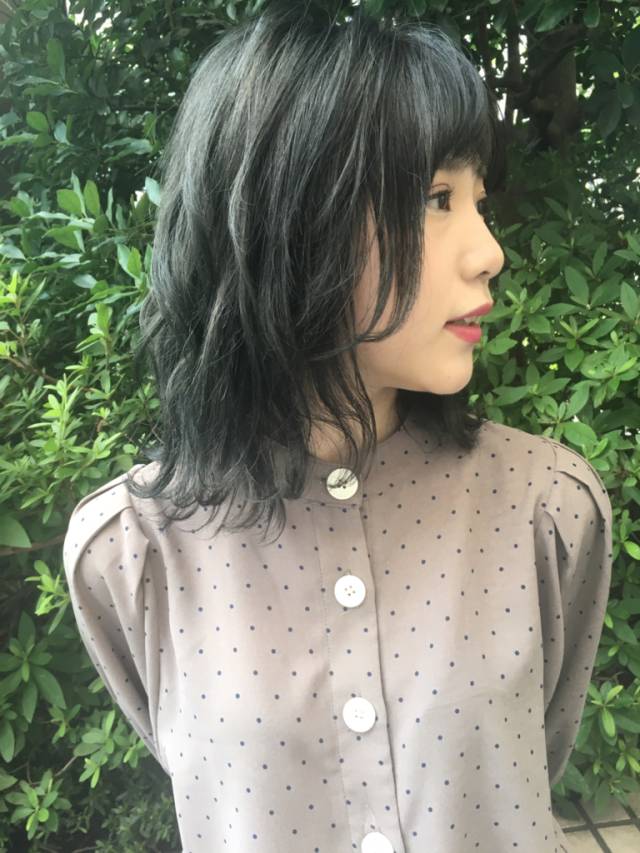 ボブヘアスタイル  ボヘミアン ボブ 愛されボブ ゆるゆわ シルク シースルー Neolive es 渋谷道玄坂店
