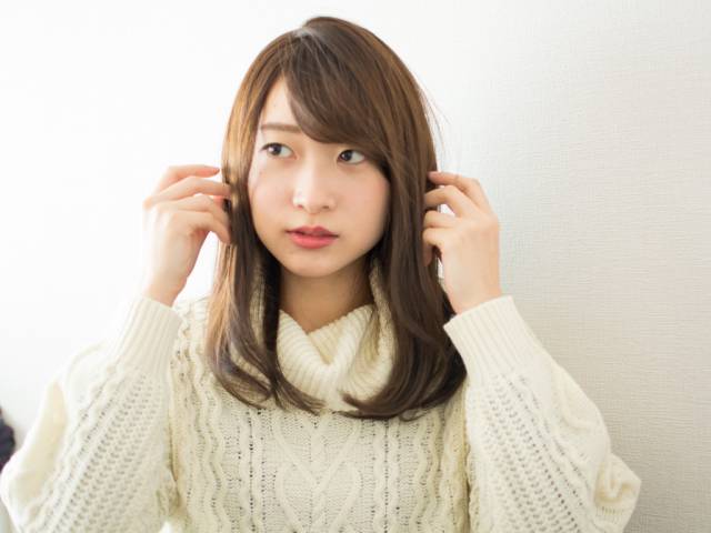 ミディアムヘアスタイル  salon dakota