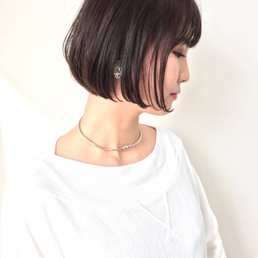 ボブヘアスタイル  ボブ ショートボブ ニュアンスボブ 透け感ボブ 大人ボブ 切りっぱなしボブ 前下がりボブ シースルーボブ ナチュラルボブ 透明感 アンニュイ ミニボブ 黒髪ボブ ラベンダーアッシュ ラベンダーカラー ウェット 色っぽヘア 色っぽショート