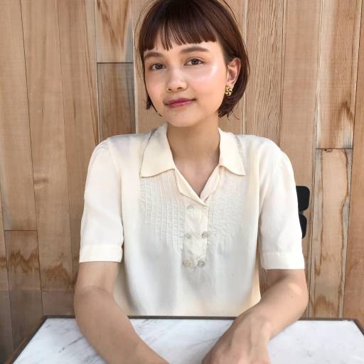 ボブヘアスタイル  ボブ ショートボブ ニュアンスボブ 大人ボブ ミニボブ ショートバング 前髪 プラム つや