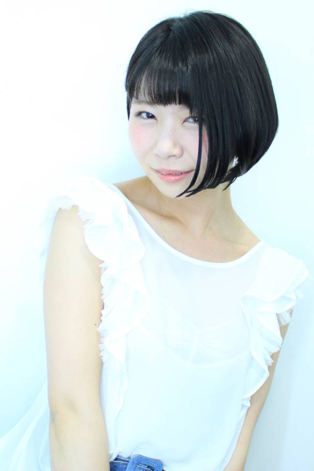 ボブヘアスタイル  Lounge by morio マチルダボブ 黒髪ボブ ショートボブ似合わせ ショートボブ ショートカット 池袋美容室 池袋美容院 似合わせカット 佐野元気 ばっさり イメチェン デート ミニボブ 小顔 切りっぱなしボブ ショートヘア 動くヘアカタ