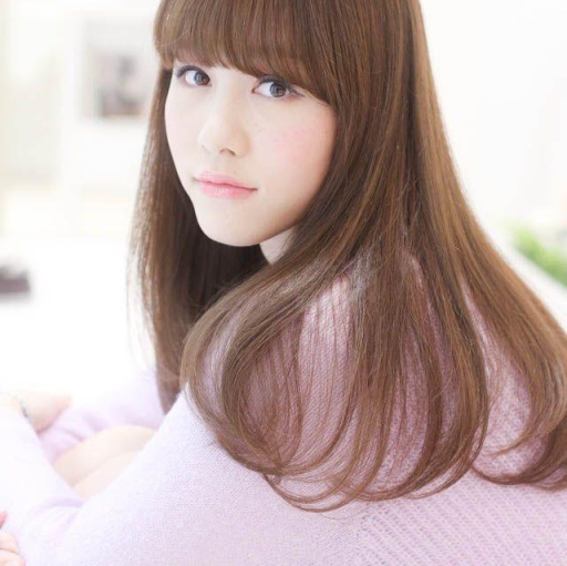 セミロングヘアスタイル  オトナ女子 ツヤ感 セミロング ナチュラル ストレート cuzco