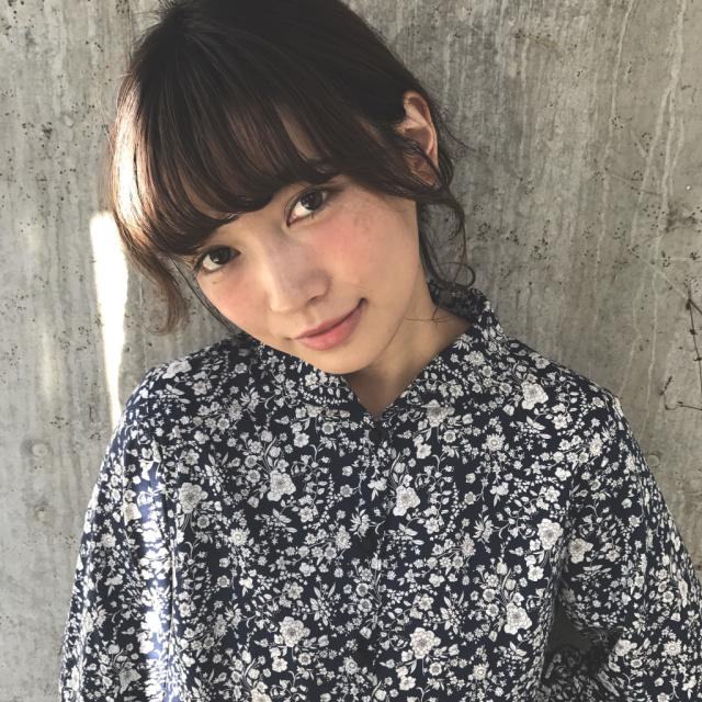 ロングヘアスタイル