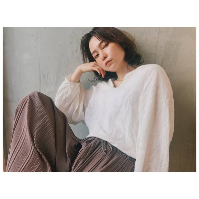 ロングヘアスタイル  roma