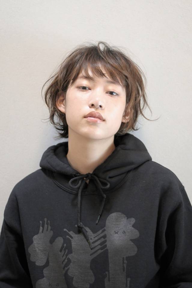 ショートヘアスタイル  CORNER 外国人風 アッシュ 赤味除去 グレージュ ショートボブ ボブ ブリーチ