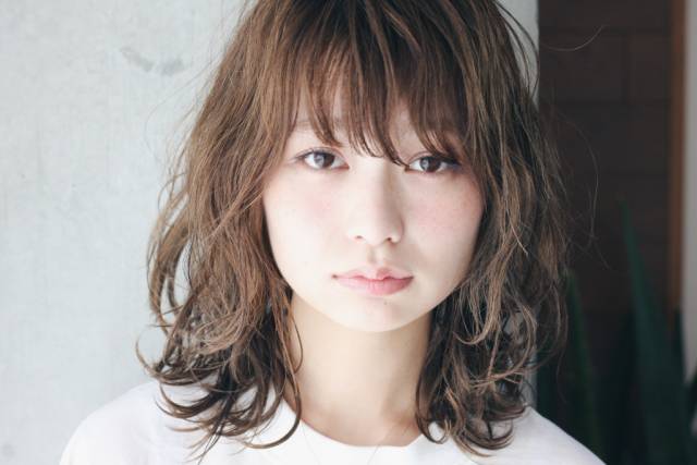 ミディアムヘアスタイル  cherishh