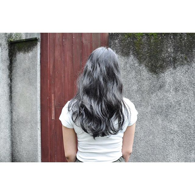 ロングヘアスタイル