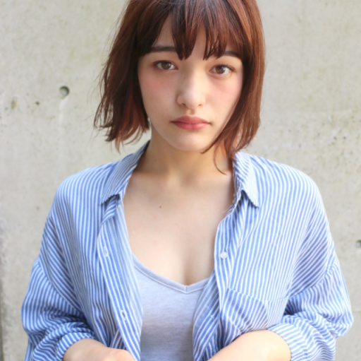 ショートヘアスタイル  畑田萌 くせ毛風 ナチュラル ラフ 無造作 外国人風 代官山 中目黒 roma