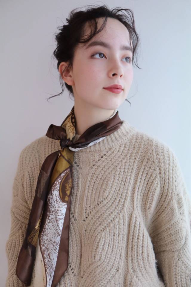 ロングヘアスタイル
