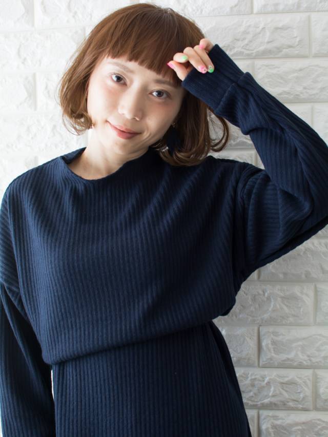 ボブヘアスタイル  people