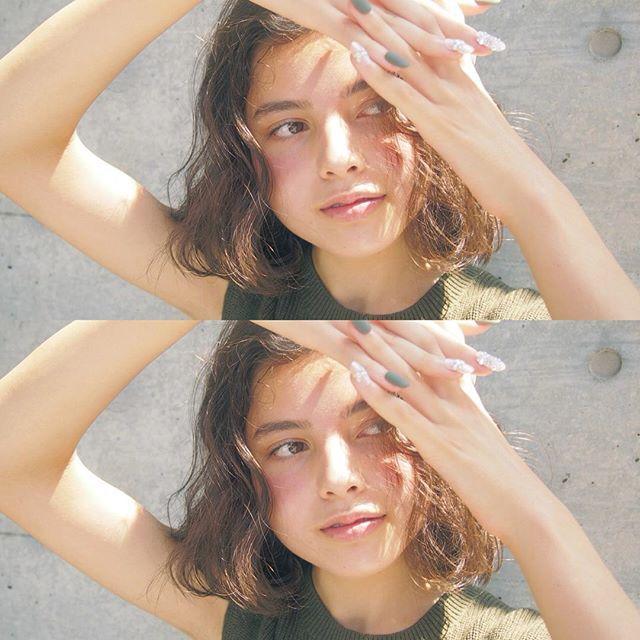ロングヘアスタイル  BURNEY FIELDS